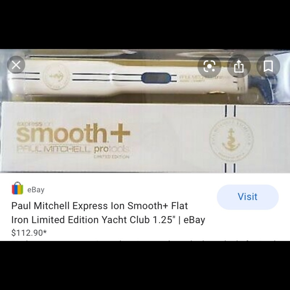PaulMitchell YachtClub Express Ion Smoot Flat Iron